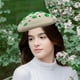 thumbnail image 2 of KAKOWELY Boina francesa de lana unisex, gorra clásica de pintor, accesorio de invierno para fiestas, gorra de pintor de lana, gorro de invierno para hombres y mujeres., 2 of 5