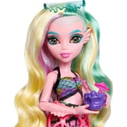 Monster High Lagoona Blue Fashion Doll and Playset, Scare-adise Island Snack Shack with Food Accessories