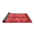 thumbnail image 2 of Ahgly Company Indoor Rectangle Abstract Red Contemporary Area Rugs, 2' x 3', 2 of 4