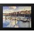thumbnail image 2 of Strube, Ling 18x15 Black Modern Framed Museum Art Print Titled - England Landscape - Whitby, 2 of 5