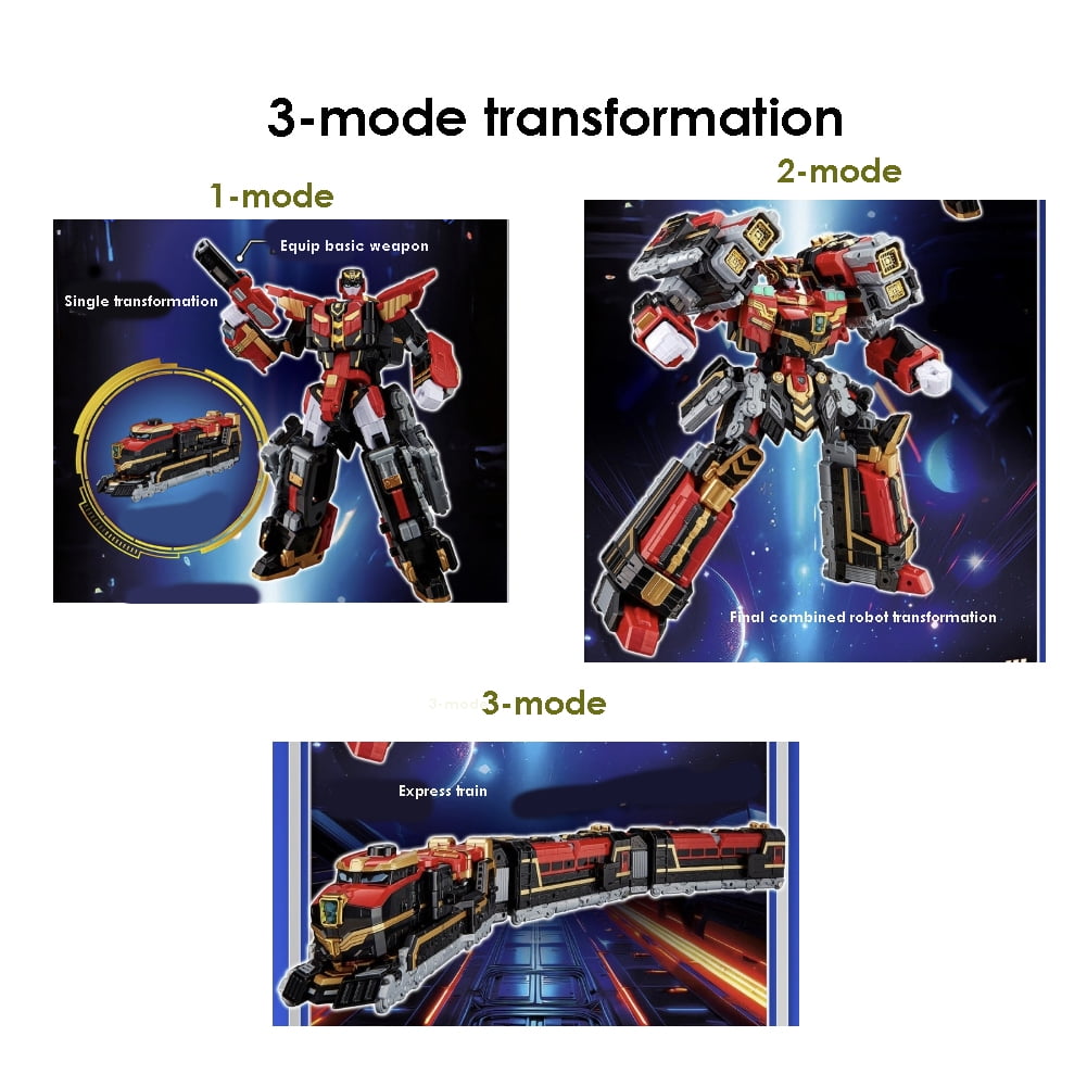 Metal Cardbot S Season 2 Blastrain 3-mode transformation robot train transformation 11.8" x  5.5" x 14.2"/ 30cm x 14cm x 36cm[Parallel imports]