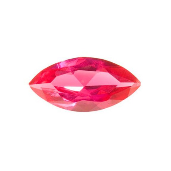 10X5mm Marquise Ruby Corundum - Pack of 2