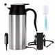 thumbnail image 1 of 12V 750ml Stainless Steel Car Electric Heating Mug Drinking Cup Travel Kettle Water Boiler for Water Tea Coffee Milk, 1 of 5