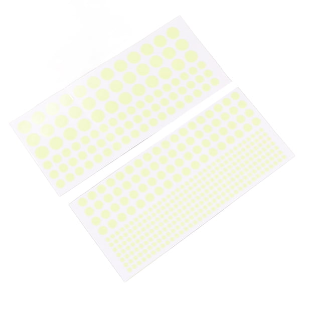 Calcomanías de pared con estrellas brillantes, calcomanías de pared con astronautas y estrellas brillantes para guardería, calcomanías de pared luminosas de alta capacidad