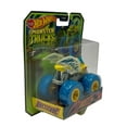 thumbnail image 4 of Hot Wheels Monster Trucks 1:64 Scale Diecast Glow in The Dark Battitude, 4 of 6
