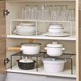 thumbnail image 2 of Expandable Shelf Organizer Kitchen  Counter Cabinet Rack Storage Countertop Bowl Home Closet Organizer Storage  Shelf Space Saving Wardrobe Decorative Shelves, 2 of 9