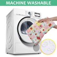thumbnail image 6 of Pioneer Flower Floral Print Pattern Square Tablecloth, Waterproof Wipeable Spillproof Washable Table Cover for Home Kitchen Party and Daily Decor 60"x60", 6 of 6