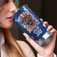thumbnail image 4 of Patriotic Mastiff Celebrates 4th of July 20oz Stainless Steel Tumbler Insulated Cup with Lid Mastiffs Dog Lover Gifts Idea - 02009, 4 of 5