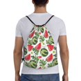 thumbnail image 2 of Bingfone Watermelons Drawstrings Backpacks Bags For Men Women Gym Drawstrings Bag, 2 of 9