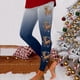 thumbnail image 3 of MKLEKYY Leggings con estampado de renos navideños para mujer, pantalones de yoga deportivos de cintura alta, mallas festivas para entrenamiento, 3 of 4