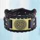 thumbnail image 5 of Brazalete Ajustable de cuero PU con Runas Nórdicas para Hombre perfecl, 5 of 8
