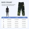 thumbnail image 4 of Lsque Palm Leaves And Exotic Birds Print Men's Pajama Pants, Lounge Pant - Comfortable Home Wear,Elastic Waistband, Stylish Design-Medium, 4 of 9