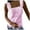 a-Pink23157, variant on Womens Sleeveless Floral Lace Tank Top Casual V Neck Sheer Mesh Fitted Cami For Summer Casual Daily Wear White