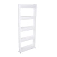 thumbnail image 1 of DOLITY Mobile Shelving Unit Organizer with 5 Tiers Storage Shelf, Slim Slide Out Pantry Storage Rack for Narrow White, 1 of 7