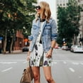 thumbnail image 4 of Fotbe Wine Bottles And Grapes Vestido de Verano sin Mangas para Mujer – Vestido Midi Línea A, Estilo Camiseta Floral, Vestido Playero Casual y Fluido, 4 of 7