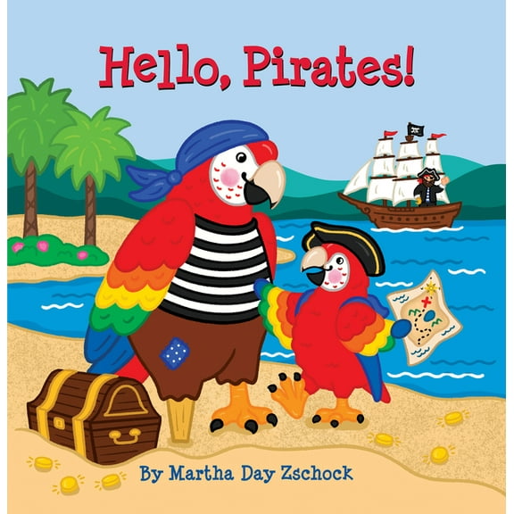 Hello Hello, Pirates!, (Board Book)