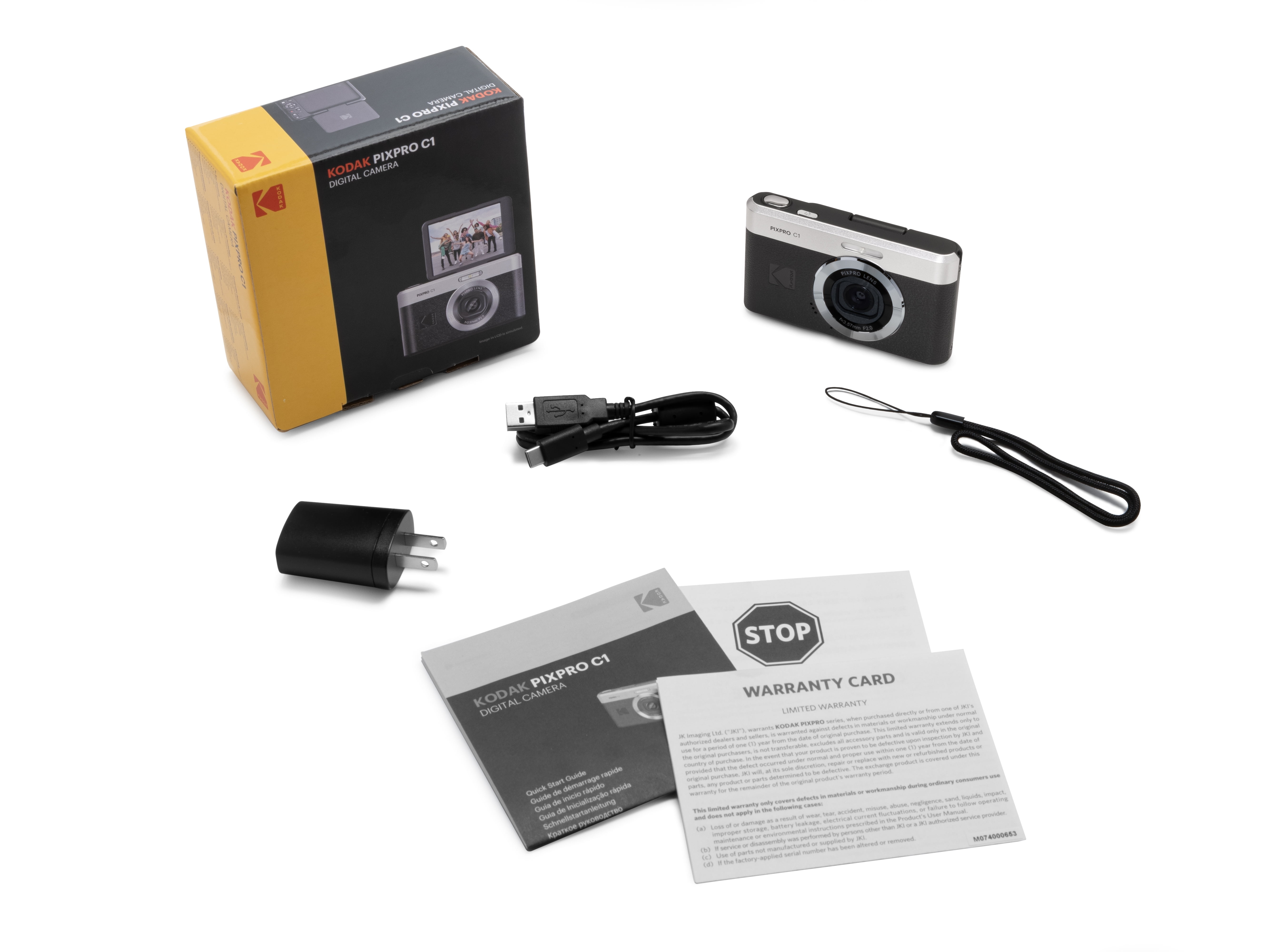 KODAK PIXPRO C1 BLACK Digital Camera - Walmart.com