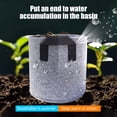 thumbnail image 7 of BGZLEU Grow Bags, Premium Nonwoven Aeration Fabric Planting Pots with Handles, Thickened and Heavy Duty for Vegetables Flowers Fruits, Indoor & Outdoor Gardening Nursery (3 Gallon), 7 of 7