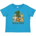 thumbnail image 3 of Inktastic Wild One 1st Birthday Safari Animals Boys or Girls Baby T-Shirt, 3 of 5