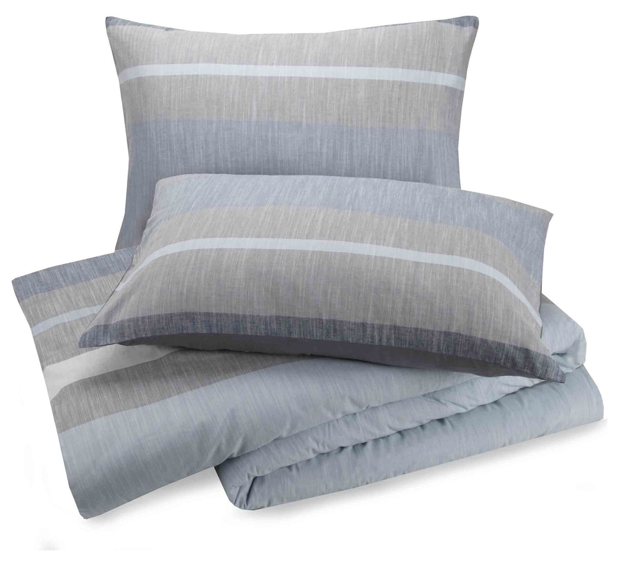 Better Homes & Gardens 3-piece Bold Blue Stripe Comforter Set, King