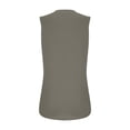 thumbnail image 5 of XFLWAM Summer Pleated Tank Tops for Women Loose Fit V Neck Sleeveless Tops Flowy, 5 of 6