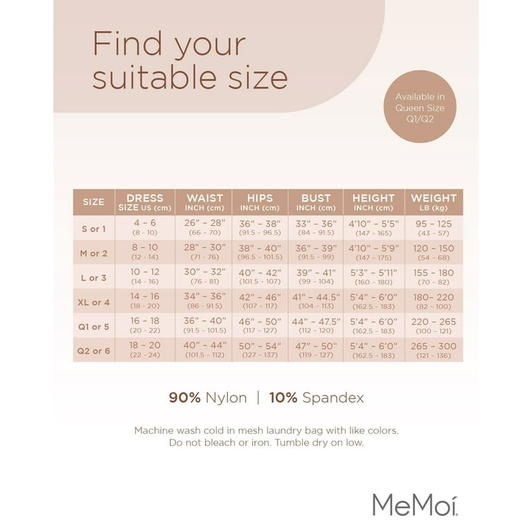 MeMoi Women's Compression Length Reach Arm Sleeve Shaper