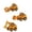 Multicolor, variant on Godderr Kid Car Toy Boy Toy Excavator Car Model Bulldozer Toy Simulation Engineering Car 3PCS