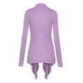 thumbnail image 2 of Made by Johnny Women's Off-Duty Open Front Cardigan XXXL LILAC, 2 of 6