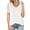 White, variant on Cathalem Womens Half Sleeve Tops Women's Summer Lace Short Sleeve V Neck Tops Shirt Loose Casual Tee plus Size Dress Shirts Shirt White Small