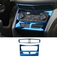 thumbnail image 1 of for Ford Escape Kuga 2017 - 2019 Blue Steel Center Console AC Switch Panel Trim M-, 1 of 4