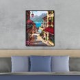 thumbnail image 3 of Casa de la calle sin marco pintura por números Kit DIY lienzo aceite pared arte imagen Likrtyny Oficina Multiescena Multifunción, 3 of 9