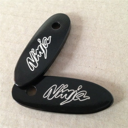 Ninja 500r Ex500 - HTT-MOTOR Mirror Base Plates For Kawasaki Ninja 500R Ex500 636 Zx6Rr Zx7R Zx9R Zx10R Blk