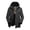 Black, variant on 3-in-1 Waterproof Windproof Outdoor Jacket for Women, Detachable Liner, Hooded Color Block Warm Coat, 1 Piece, S-XXXL, Plus Size Friendly