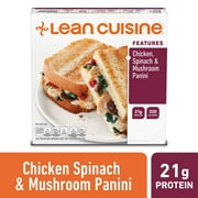 Lean Cuisine Features Chicken, Spinach & Mushroom Panini Frozen Meal 6 oz.