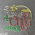 thumbnail image 4 of Shinelab For Unto Us a Child Is Born Neon Sign, Nativity LED Decor, Christmas Neon Sign, 4 of 4
