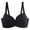 Black, variant on Bras for Women Plus Size Seamless Lift Bralettes for Women Thin Style Anti-Sagging Comfortable Solid Color Everyday Bras Soft and Comfortable for Daily Commute Black 80