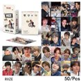 thumbnail image 3 of Treingi 2024 50 piezas/set RIIZE Álbum Tarjetas láser FlashCards Tarjeta LOMO SUNGCHAN EUNSEOK SHOTARO WONBIN Grupo de chicos Regalo Postal Tarjeta fotográfica KPOP, 3 of 5