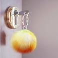 thumbnail image 6 of Dalrosia 16PCS Faux Fur Pom Pom Balls with Elastic Loop Fluffy Faux Fox Fur Pom Pom for Hats Beanie Shoes Scarves Gloves Bags Accessories, 6 of 6