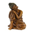 thumbnail image 1 of Estatuilla de Buda perfecl Estatua de Buda de resina Estilo Vintage 7.5x7x10.3cm, 1 of 8