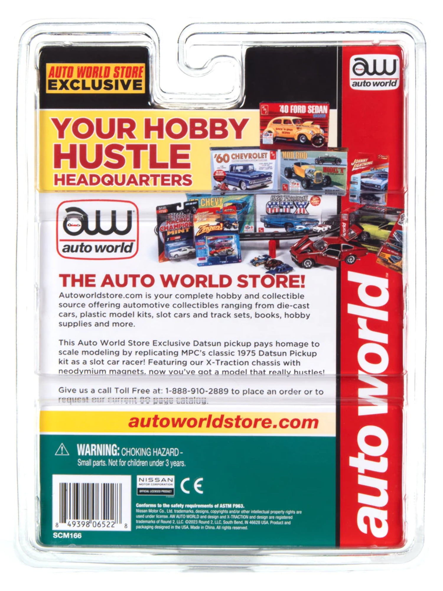 Auto World Xtraction 1975 Datsun 620 Pickup (AW Exclusive) Slot 
