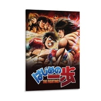Japan Animation Hajime No Ippo Cartoon Role Poster Canvas Wall Art Poster Decorative Bedroom Modern Home Print Picture Artworks Posters 20x30inch(50x75cm)