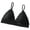 Black, variant on Women's Lace Triangle Bra Thin Comfortable Bralette No Underwire Soft Support Wireless Bandeau Stylish Seamless Breathable