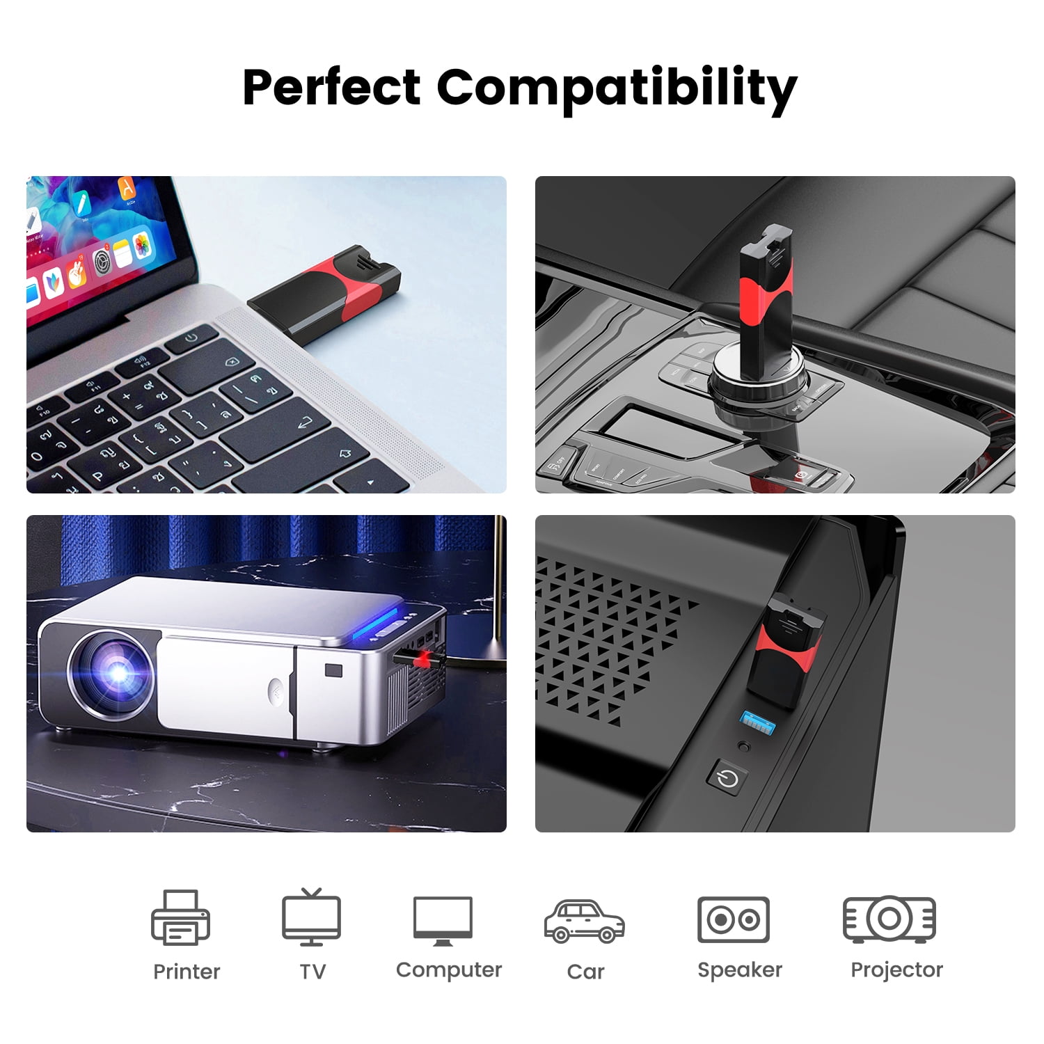 RAOYI 2 Pack 128GB Flash Drives USB 3.0 Gaming Thumb Jump Drive Bulk Memory Stick for Laptop PC Data Storage Backup