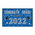 thumbnail image 1 of Fiudx Pancarta de Graduación 2022, Decoración con Emblema, Decoración de Pared para Fiestas, Símbolo de Un Futuro Brillante, Tela de Poliéster de Alta Calidad, Tamaño 150 X 90 Cm, 1 of 1