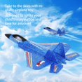 thumbnail image 2 of Generic RC Airplane with (Red Blue Yellow) Color, Remote Controlled Flying Toy, 2 of 8
