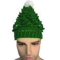 thumbnail image 2 of Gorro de punto con forma de árbol de Navidad, estilo anime, invierno, 36 — 60 cm, 2 of 4