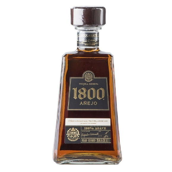Tequila 1800 Reserva Antigua Añejo 1 L Paquete de 3