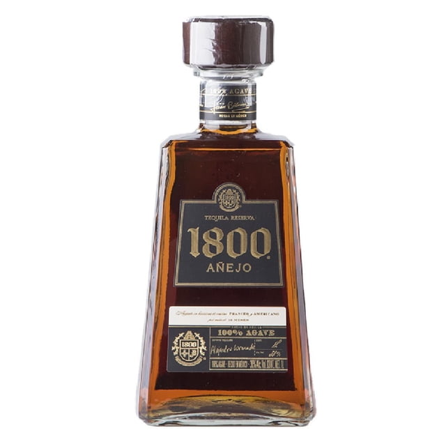 Tequila 1800 Reserva Antigua Añejo 1 L Paquete de 3