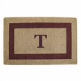 thumbnail image 2 of Nedia Home 02083T Paillasson en Fibre de Coco Robuste - Cadre Marron 30 x 48 Po - Monogramme, 2 of 4