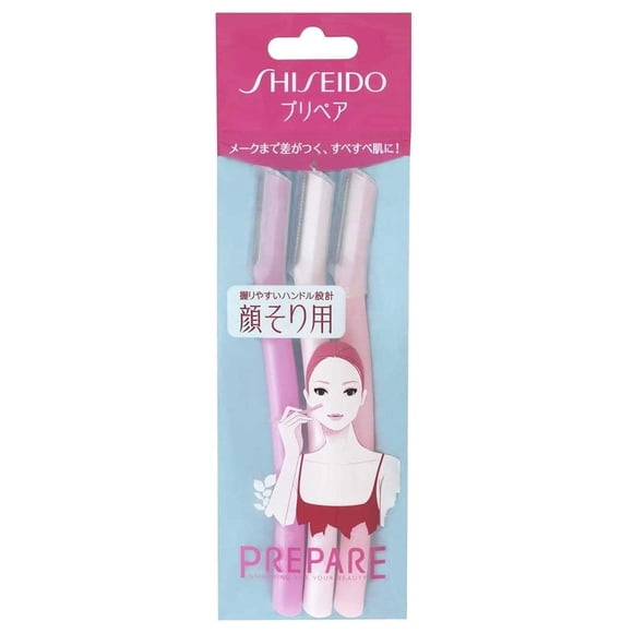 Rasuradora Facial PREPARE finetoday 3 Piezas con Protector de Seguridad